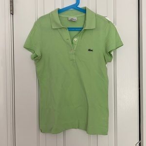 Lacoste Green Polo